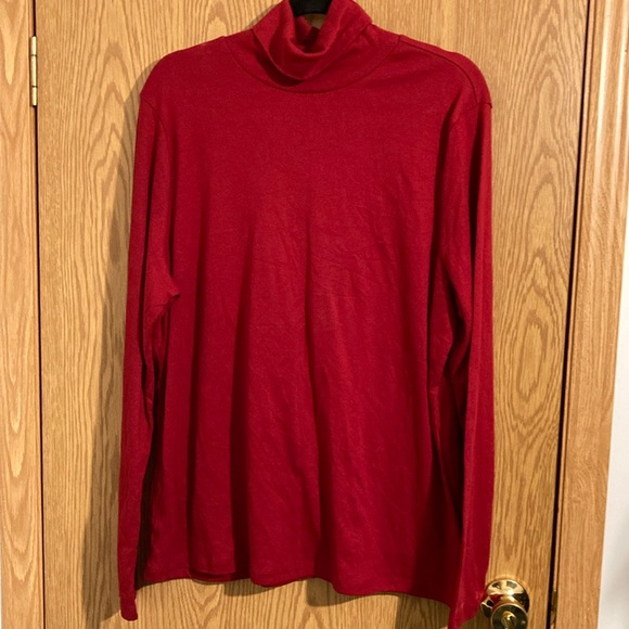 Time and Tru Tops - Time & Tru Turtle Neck Top